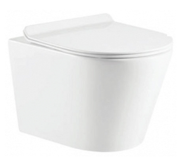 Унитаз Azario Vento подвесной безободковый 48х37х36